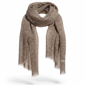 Coach Snakeskin Pattern Silk Scarf Like New